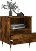 vidaXL Nachttisch Räuchereiche 40x35x50 cm Holzwerkstoff Produktbild-Vorschau 4