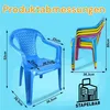 4er Set Kinderstuhl Gartenstuhl Stuhl für Kinder Garten Produktbild-Vorschau 7