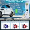 JUNSUN Tragbares Elektroauto-Ladegerät 11 kW 16A 3-phasig Produktbild-Vorschau 18