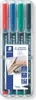 STAEDTLER Lumocolor Permanent Marker 318F 4er Etui Produktbild-Vorschau 2