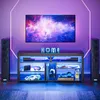 Großraum LED TV Schrank bis 165 cm - Mediakonsole mit Produktbild-Vorschau 4