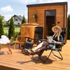 Sonnenliege Liegestuhl mit Kopfstütze Relaxstuhl 110 x 80 x Produktbild-Vorschau 8