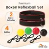 Reflexball Set für Boxtraining & Reflexe – 4 Bälle, 2 Produktbild-Vorschau 2