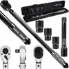 A collection of torque wrenches and sockets on a white background. Anteprima dell’immagine prodotto