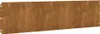 A long, narrow, brown, textured panel, likely a garden edging or border, shown against a white background. Náhled obrázku produktu