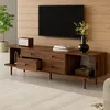 Mobile TV con 4 cassetti e 2 ante scorrevoli, design Anteprima dell’immagine prodotto 5