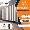 KESSER® Klemmmarkise mit Handkurbel Balkon, Balkonmarkise Produktbild-Vorschau 7