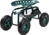 SucceBuy Fahrbarer Gartensitz mit All-Terrain-Rädern, Produktbild-Vorschau 1