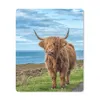 MuchoWow® Mauspad Mousepad Schottischer Highlander - Wasser Produktbild-Vorschau 1