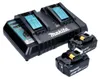 Makita Power Source Kit 18 V mit 2x BL 1850 B Akku 5,0 Ah + Produktbild-Vorschau 2