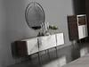 Luxus Esszimmer Modern Sideboard mit Spiegel Design Produktbild-Vorschau 3