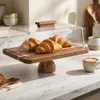 WELLHAUS Kuchenplatte Akazienholz mit Haube 40x31 cm Produktbild-Vorschau 4