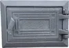 A close-up, front-facing view of a cast iron door, likely for a stove or oven. Náhled obrázku produktu
