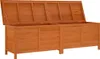 vidaXL Zahradní truhla hnědá 198,5x50x56,5 cm Masivní Náhled obrázku produktu 3