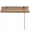vidaXL Brązowa roleta bambusowa 140x160 cm Podgląd zdjęcia produktu 4