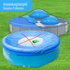 Pool Abdeckplane 3,60 m rund, 200g/m² Produktbild-Vorschau 4