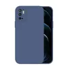 A blue phone case is shown against a white background. Produktbild-Vorschau