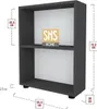 Regał SNS Home z 2 półkami, 55,3 x 20 x 72,2 cm, kolor Podgląd zdjęcia produktu 2
