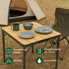 Bambus-Klapptisch für Garten, Balkon oder Camping, leichter Produktbild-Vorschau 10