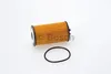 A Bosch oil filter and a rubber O-ring are shown on a white background. Produktbild-Vorschau