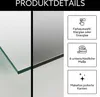 Glasplatte Tisch 120x80 ESG Glas 6mm nach Maß GRAU - Produktbild-Vorschau 5