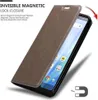 Cadorabo Hülle für Sharp Aquos R3 Schutz Hülle in Braun Produktbild-Vorschau 6