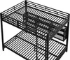Flieks Poschodová posteľ Kovová posteľ 140x200cm s Náhľad obrázku produktu 9