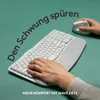 Logitech Wave Keys wireless ergonomic keyboard - OFFWHITE - Produktbild-Vorschau 7