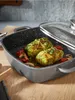 STONELINE® Servierpfanne Eckig 24 cm | mit Deckel Produktbild-Vorschau 14