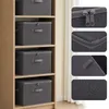Sekey Aufbewahrungsboxen Stoffboxen mit Deckel 45 L Produktbild-Vorschau 6