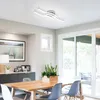 Moderne LED Deckenleuchte, Silbrig 18W 1620LM Deckenlampe Produktbild-Vorschau 9