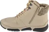 A side view of a beige high-top sneaker boot. Anteprima dell’immagine prodotto