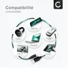 CELLONIC Câble USB C Type C vers USB A 2.0 3A 1m compatible Voir les images du produit 7
