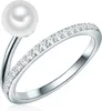 Valero Pearls Ring Sterling Silber Zirkonia Produktbild-Vorschau 1