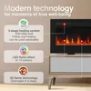 KAMINIO Elektrische haard MARLON - Elektrische 3-in-1 haard Productafbeelding-voorbeeld 3