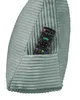 Rückenkissen | Lesekissen für Bett und Sofa | Cord türkis | Produktbild-Vorschau 2