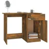 Scrivania in rovere affumicato 100x50x76 cm materiale a Anteprima dell’immagine prodotto 4