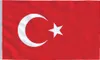 vidaXL Flagge der Türkei 90 x 150 cm Produktbild-Vorschau 1
