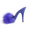 POISE-501F Damen Slipper von Fabulicious, Blau  , EU 40, US Produktbild-Vorschau 3