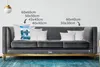 MuchoWow® Zierkissen Sofakissen Wohnzimmer Dekokissen 50x50 Produktbild-Vorschau 3