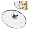 KADAX Glasdeckel mit Griff aus Metall "Finsta ", Produktbild-Vorschau 1