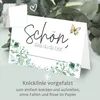 50 Tischkarten Schön dass du da bist, Floral Butterfly Produktbild-Vorschau 6