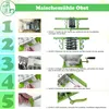 TANYEAR 7 L Obstmühle Apfelmühle mit Edelstahl-Trichter und Produktbild-Vorschau 4