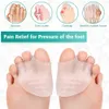 Zehenspreizer Silikon für alle Zehen, Hallux Valgus schiene Produktbild-Vorschau 3