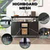 Mein-Regal Sideboard Mesh aus Metall mit Ablage und 2 Produktbild-Vorschau 2