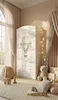 Armoire pour enfants avec un motif ravissant – Armoire à 2 Voir les images du produit 4