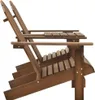 vidaXL Adirondack-Gartenstühle mit Tisch Massivholz Tanne Produktbild-Vorschau 8