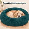 IvoQ Donut pelíšek pro psy 100 cm - Fluffy polštář pro psy Náhled obrázku produktu 7