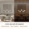 LUMIÈRE Design Pendelleuchte 'Livana' 5-flammig LED Produktbild-Vorschau 5