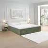 Calicosy - Letto contenitore 140x190 cm rivestito in Anteprima dell’immagine prodotto 3